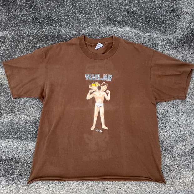 90‘s Pearl Jam 펄잼 빈티지 티셔츠