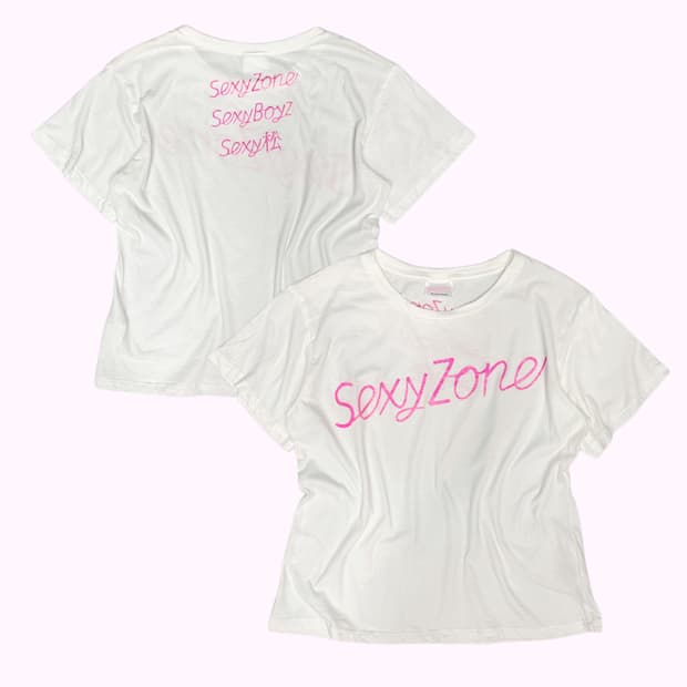 sexy zone white crop t-shirt