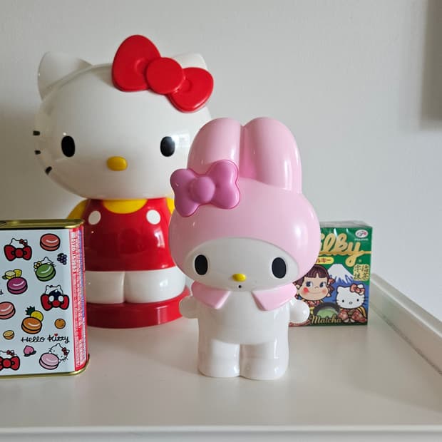 마이멜로디 연필꽂이 브러쉬꽂이 캔디통 소품