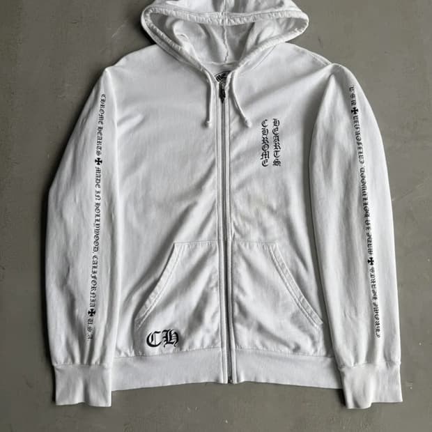 빈티지 90s 크롬하츠 후드집업