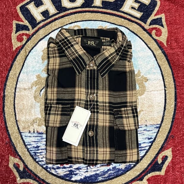 더블알엘 (RRL) 플래드 워크셔츠