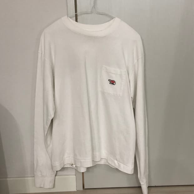 케어 완료 ) 휴먼메이드 포켓 북극곰 M 슬리브