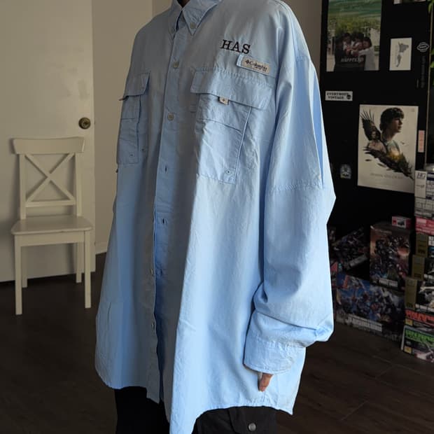 Columbia 텍텔 나일론 셔츠 자켓