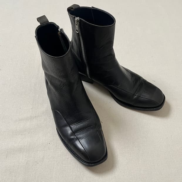 요자야마모토 사이드집 앵클부츠 Y’s yohji yamamoto