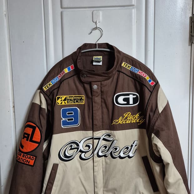 테켓 펀칭 레이싱 자켓 M