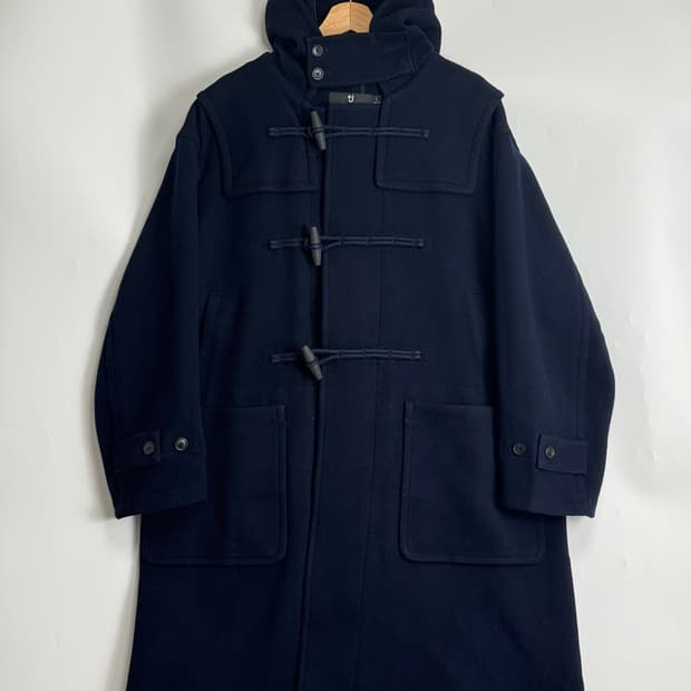 유니클로 X 질샌더 더플코트 L 사이즈 네이비  +J