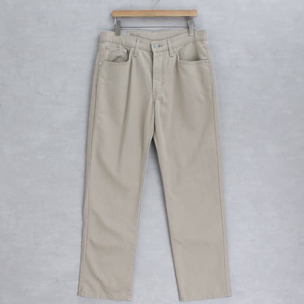EDWIN linen blend stretch straight fit
