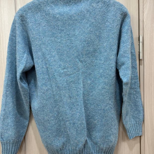 M 할리오브스코틀랜드 쉐기독 니트 덕에그