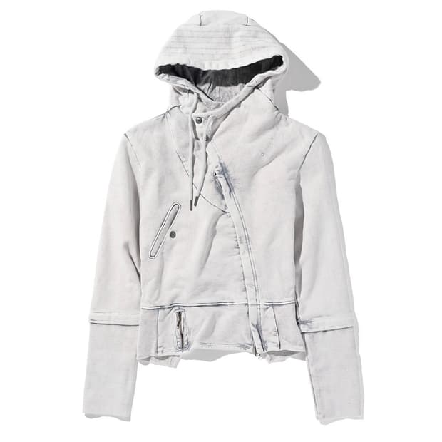 미스치프 후드집업 ASYMMETRIC HOODIE ZIP-UP