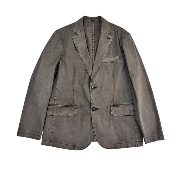 시리즈 24ss 코튼 린넨 다잉 자켓