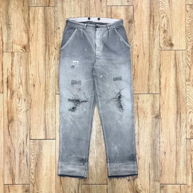 급처) 패치진 French Work Pants 60s