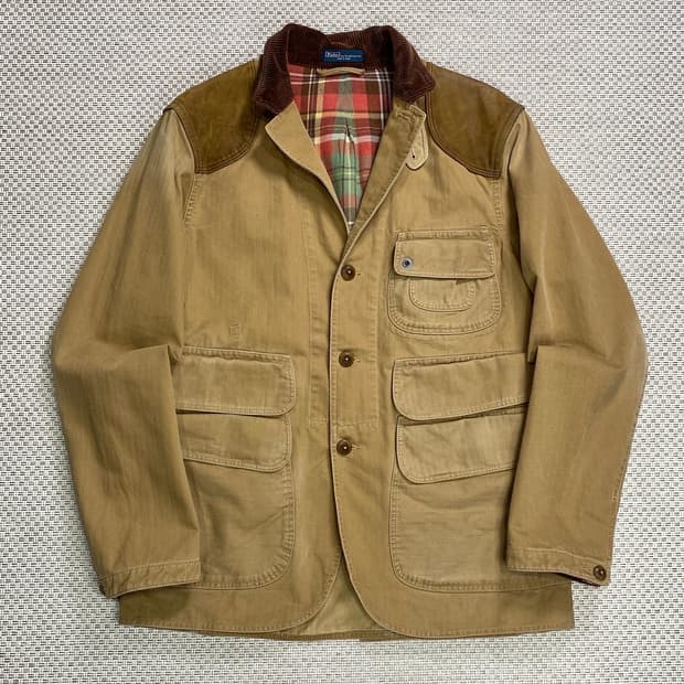 (103-105) 폴로 랄프로렌 HBT 헌팅 자켓