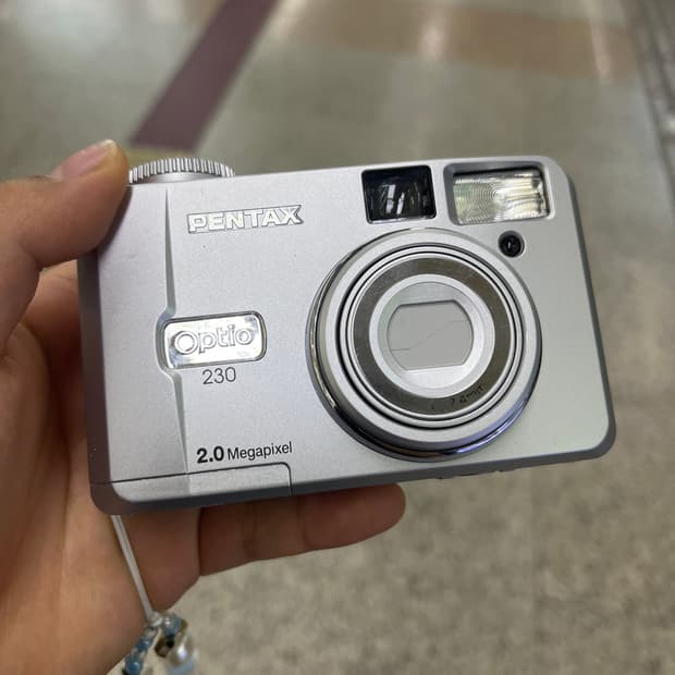 펜탁스 옵티오 230 디지털 카메라 디카