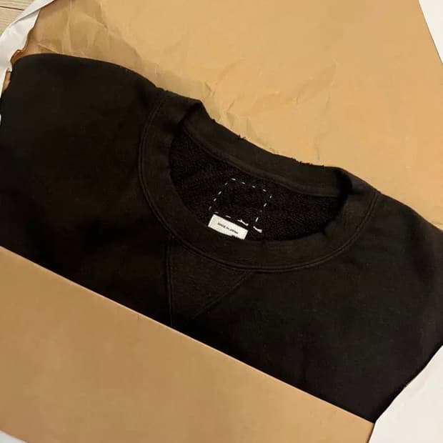 visvim 21SS SPOT JUMBO SWEAT 3/4