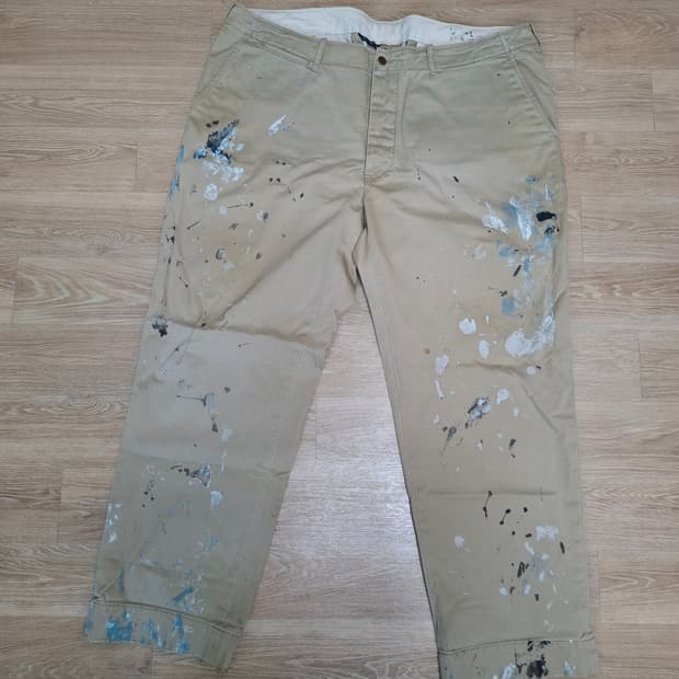 폴로 랄프로렌 남성 페인트 워크 팬츠 42/30