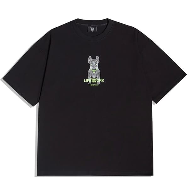 S 라이프워크 스몰 라독 프린팅 반팔티