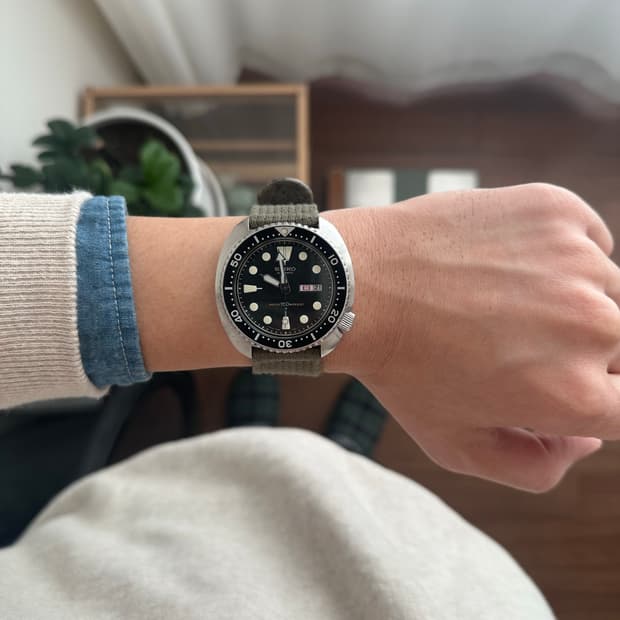 빈티지 세이코 터틀 오리지널 6306-7001