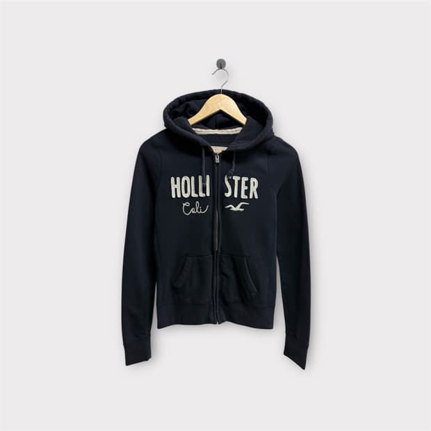 홀리스터 네이비 후드집업 M
