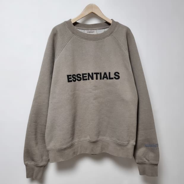 피어오브갓 에센셜 기모 맨투맨 90