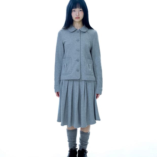 코이세이오 코지 스웻 랩 스커트&재킷 셋업