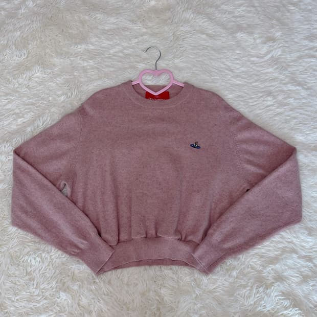 비비안웨스트우드 핑크 니트