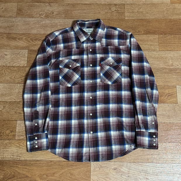 리바이스 웨스턴 셔츠(xl)