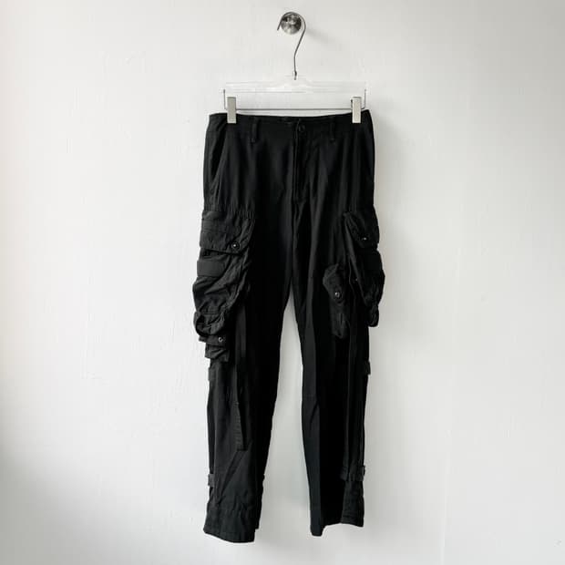 율리우스 아카이브 10aw 가스마스크 팬츠