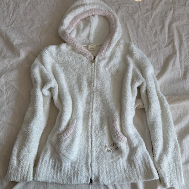 젤라또피케 생크림 투웨이 후드집업 