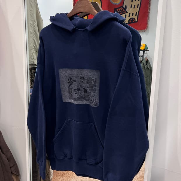 90-00s Russell 러셀 빈티지 스웻 후드