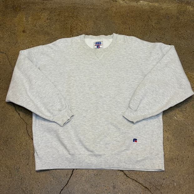 Made in USA 러셀 빈티지 리버스위브 맨투맨