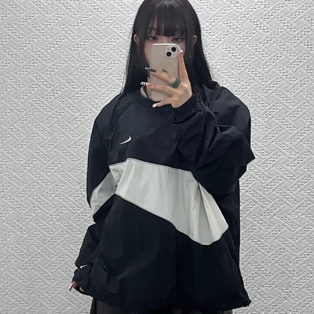 나이키 올드스쿨 스트릿 스포티 웜업 바람막이 XXL C10290