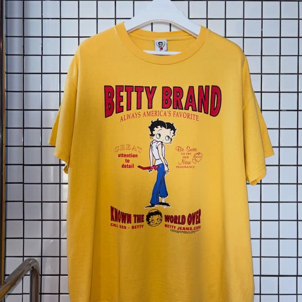 90s BettyBoop 베티붑 티셔츠