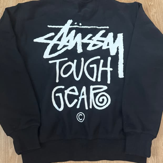 스투시 터프기어 맨투맨 S