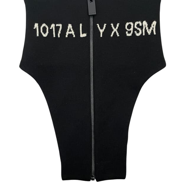 알릭스 레터링 로고 니트 넥 워머