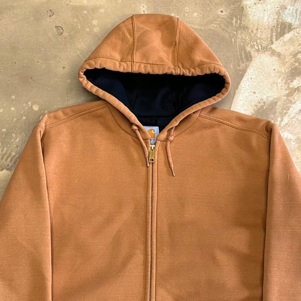 M 칼하트 써멀 된장 후드집업 