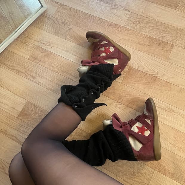 이자벨 말랑 웨지힐 스니커즈 240