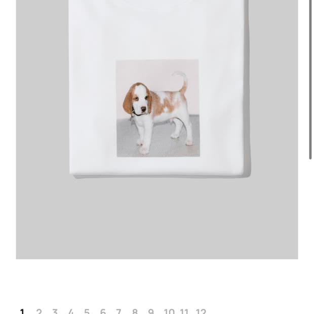 어텐즈 attends baby dog t shirt 2