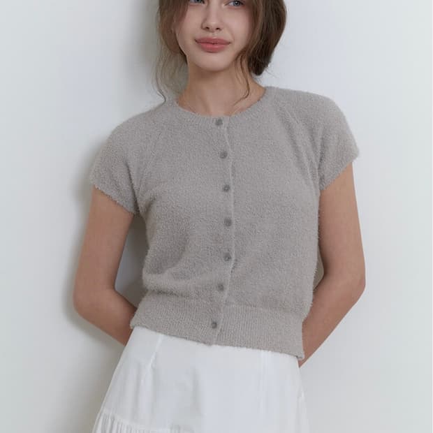 리엘 sugary half cardigan