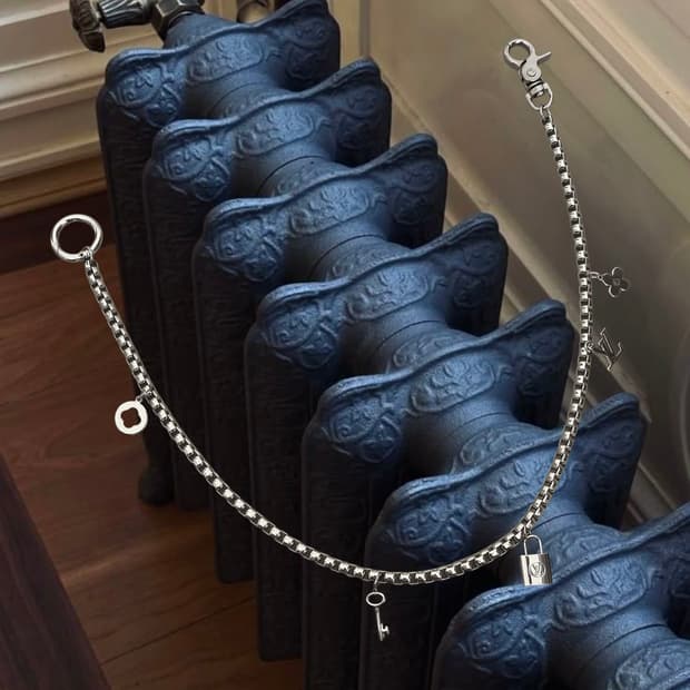 루이비통 빈티지 업사이클링 키링 벨트체인 