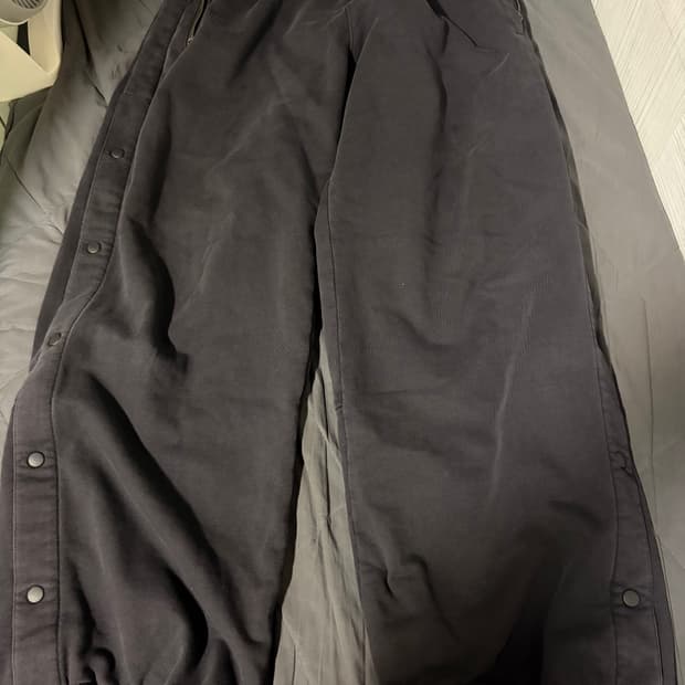 [3]폴리테루 웜업 스웻팬츠 다크챠콜네이비