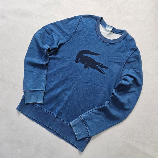 4 라코스테 빅로고 맨투맨 0327Y