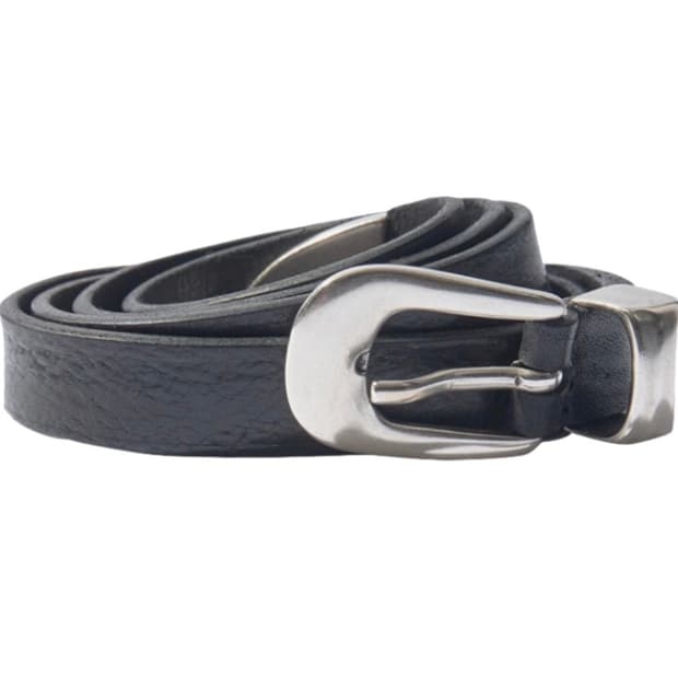 아워레가시 벨트 2cm 레더 블랙