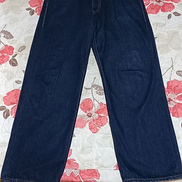 리바이스 Type1 루즈핏청바지 실측38인치 기장114