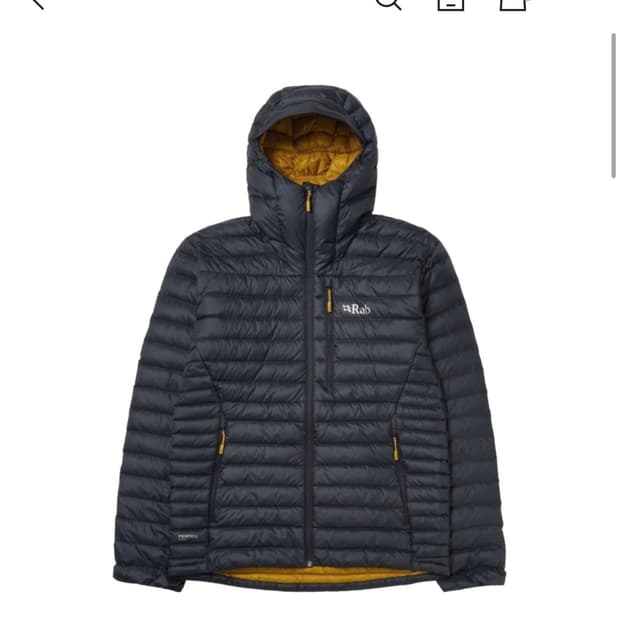 랩 알파인 경량패딩 벨루가 xxl