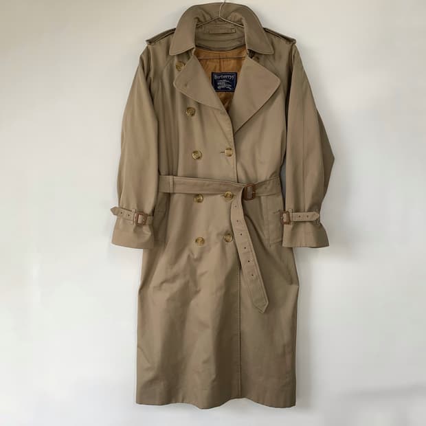 버버리 더블 트렌치 코트