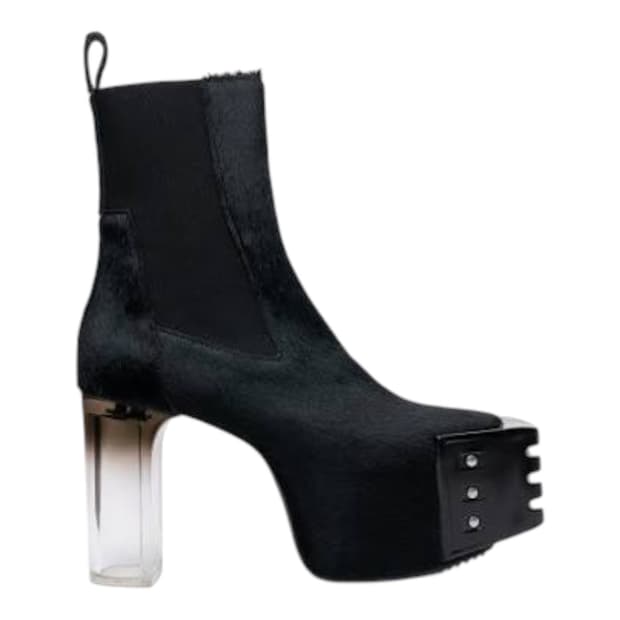 릭오웬스 키스부츠 포니헤어