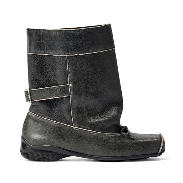 구매) OPEN YY BALLET SLOUCHY SHORT BOOTS