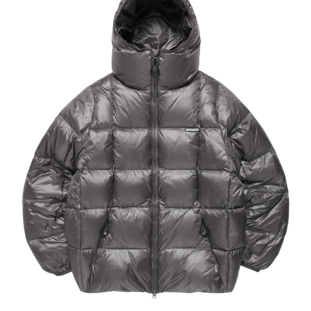 더 바이닐 하우스 후디드 덕다운 패딩