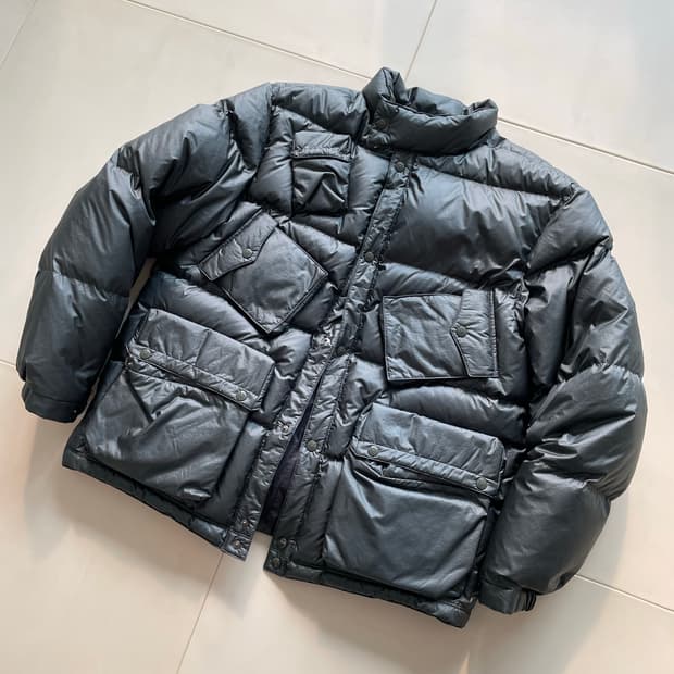 이스트로그 c-1 다운 패딩 자켓 L 카키