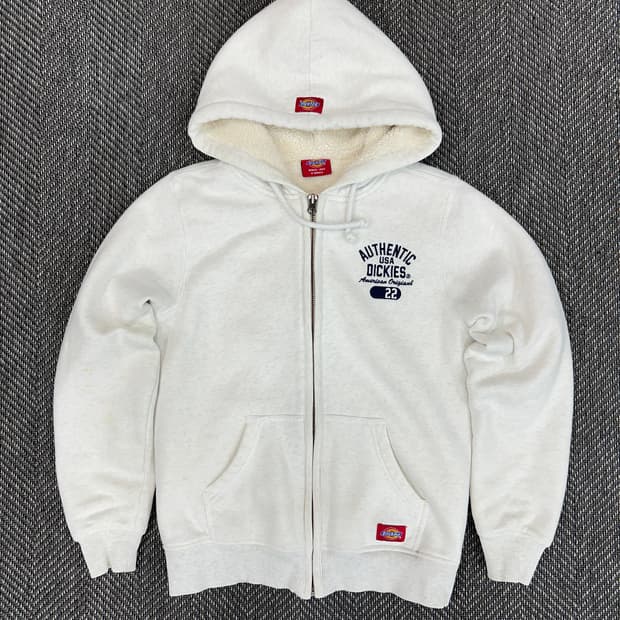 디키즈 보아털 후드집업